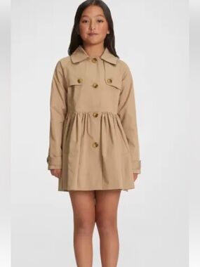 Bardot Junior Girl's Mia Classic Trench Coat